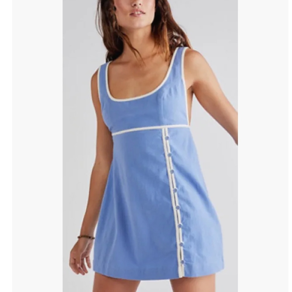 Free People Vivian Mini Dress NWT